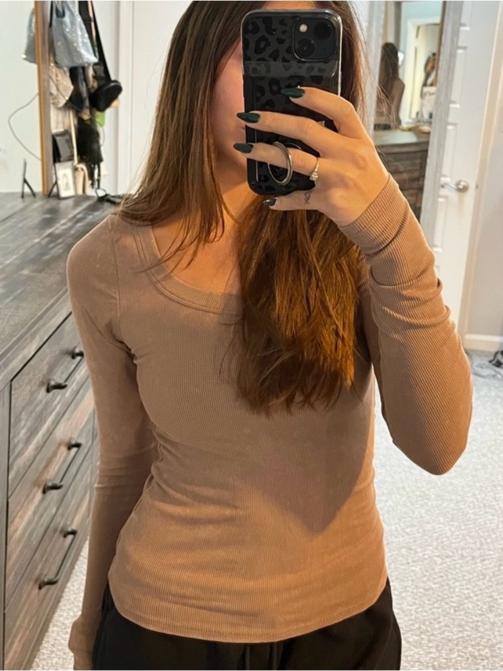 wild fable Long Sleeve Ribbed Top